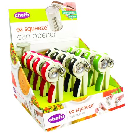 CHEF N EZSqueeze Assorted Stainless Steel Manual Can Opener 102-160-077